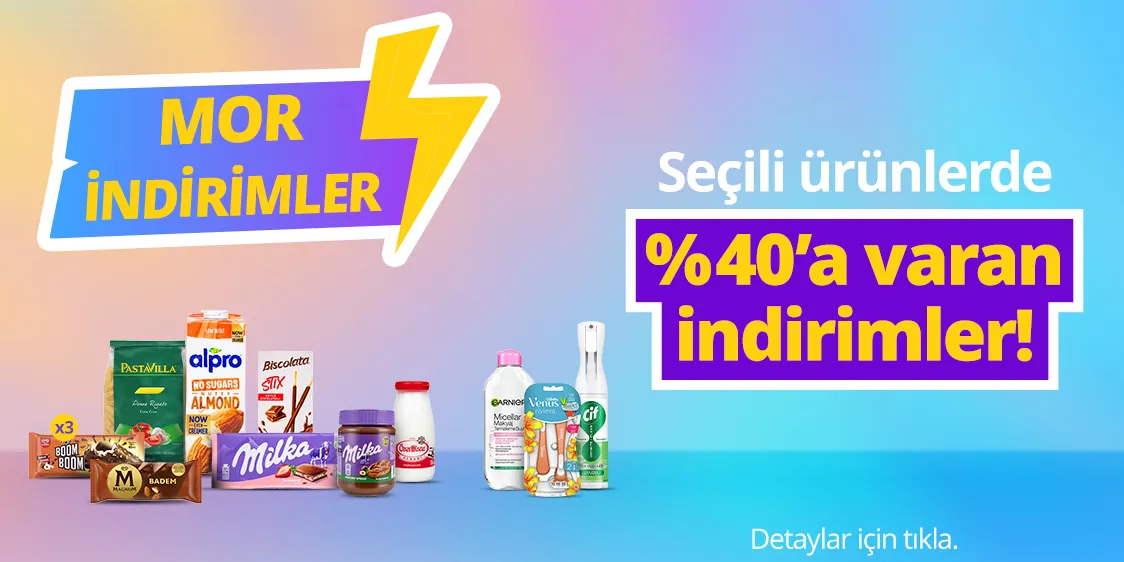 Mor İndirim