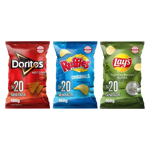 Lay S Ruffles Lay's Ruffles Doritos Paketi