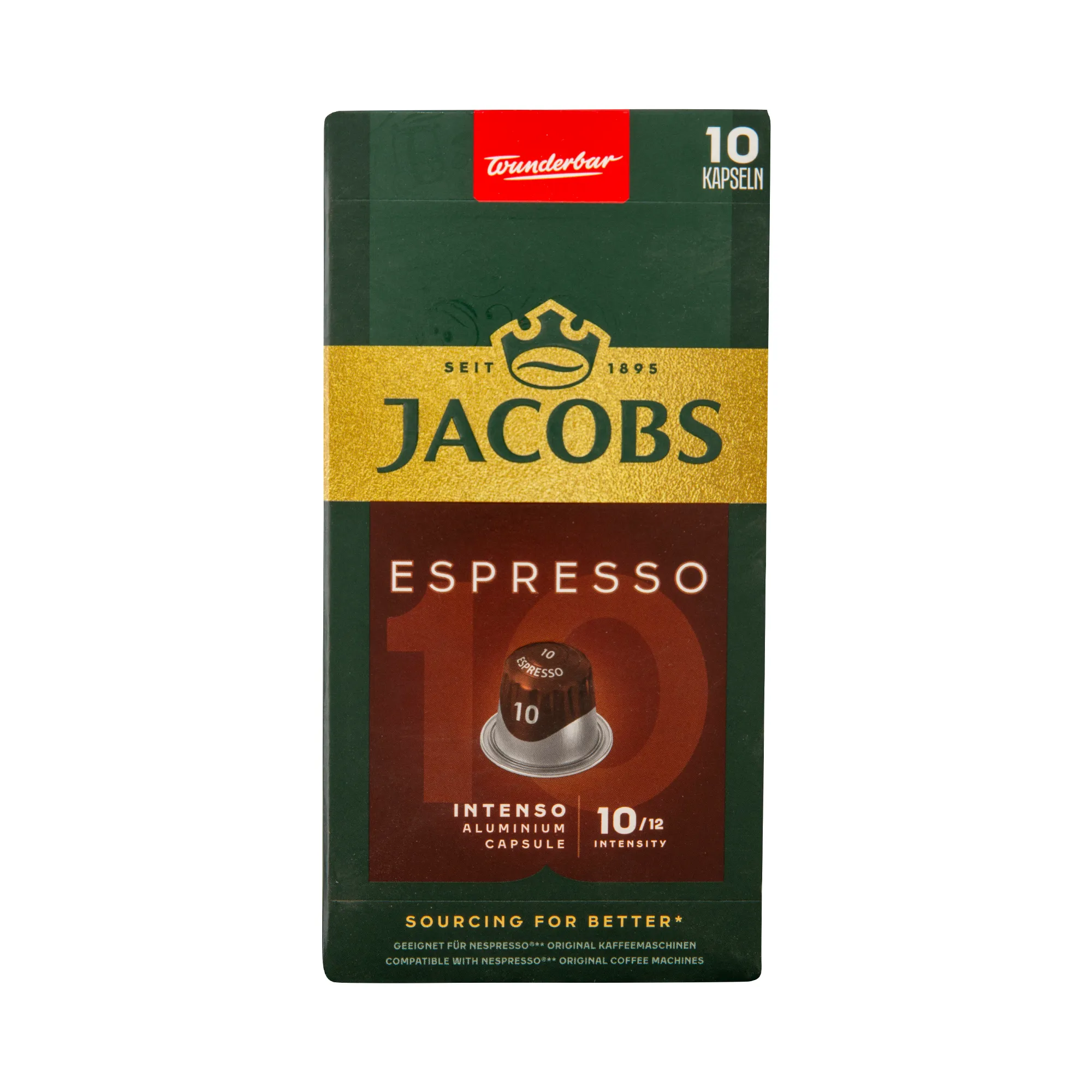Jacobs Kapsül Espresso Yoğunluk 10