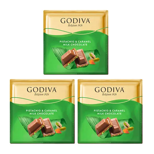 Godiva Antep Fıstıklı Karamelli Çikolata Paketi