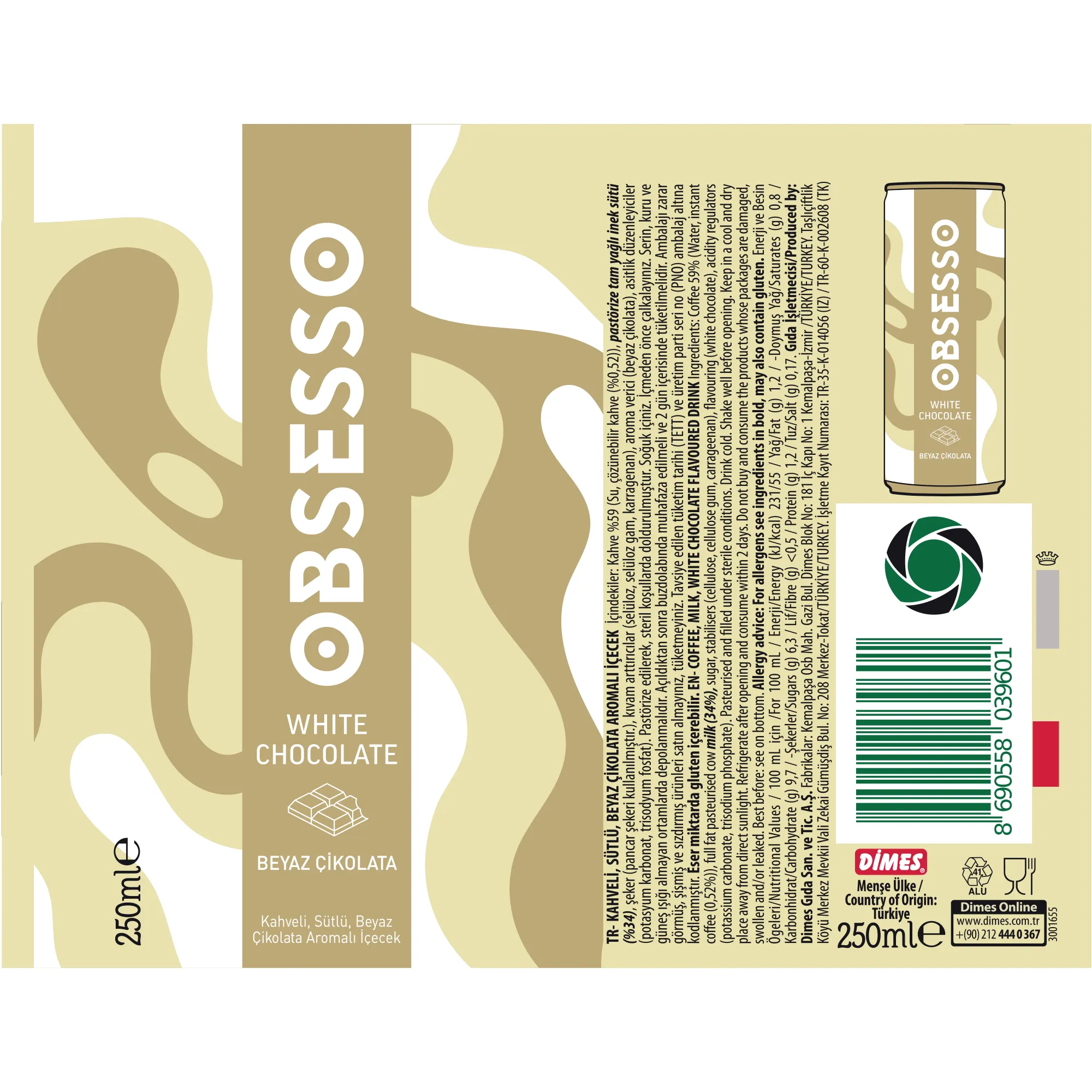 Obsesso White Chocolate Mocha