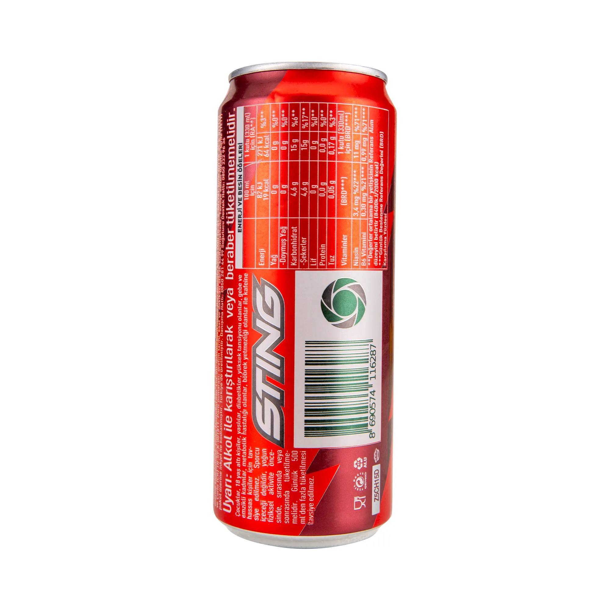 Sting Kırmızı Meyve Aromalı Enerji İçeceği