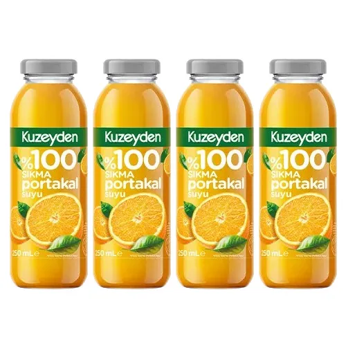 Kuzeyden %100 Sıkma Portakal Suyu 