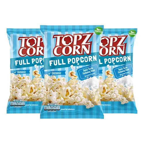 TopzCorn Deniz Tuzlu Popcorn
