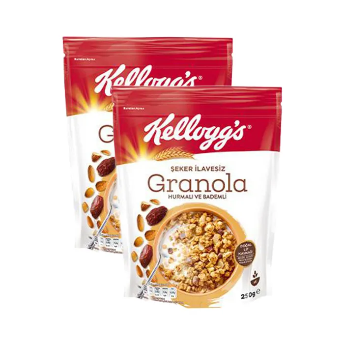 Kellogg's Şeker İlavesiz Granola Hurmalı ve Bademli