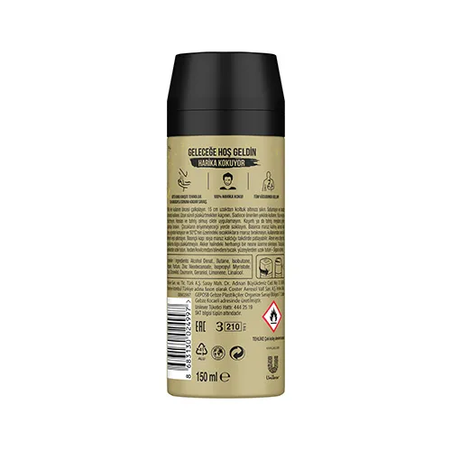 Axe Magnum Double Caramel Gold Deodorant & Bodyspray