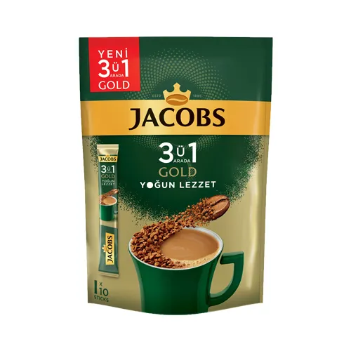 Jacobs 3'ü 1 Arada Gold Yoğun Lezzet