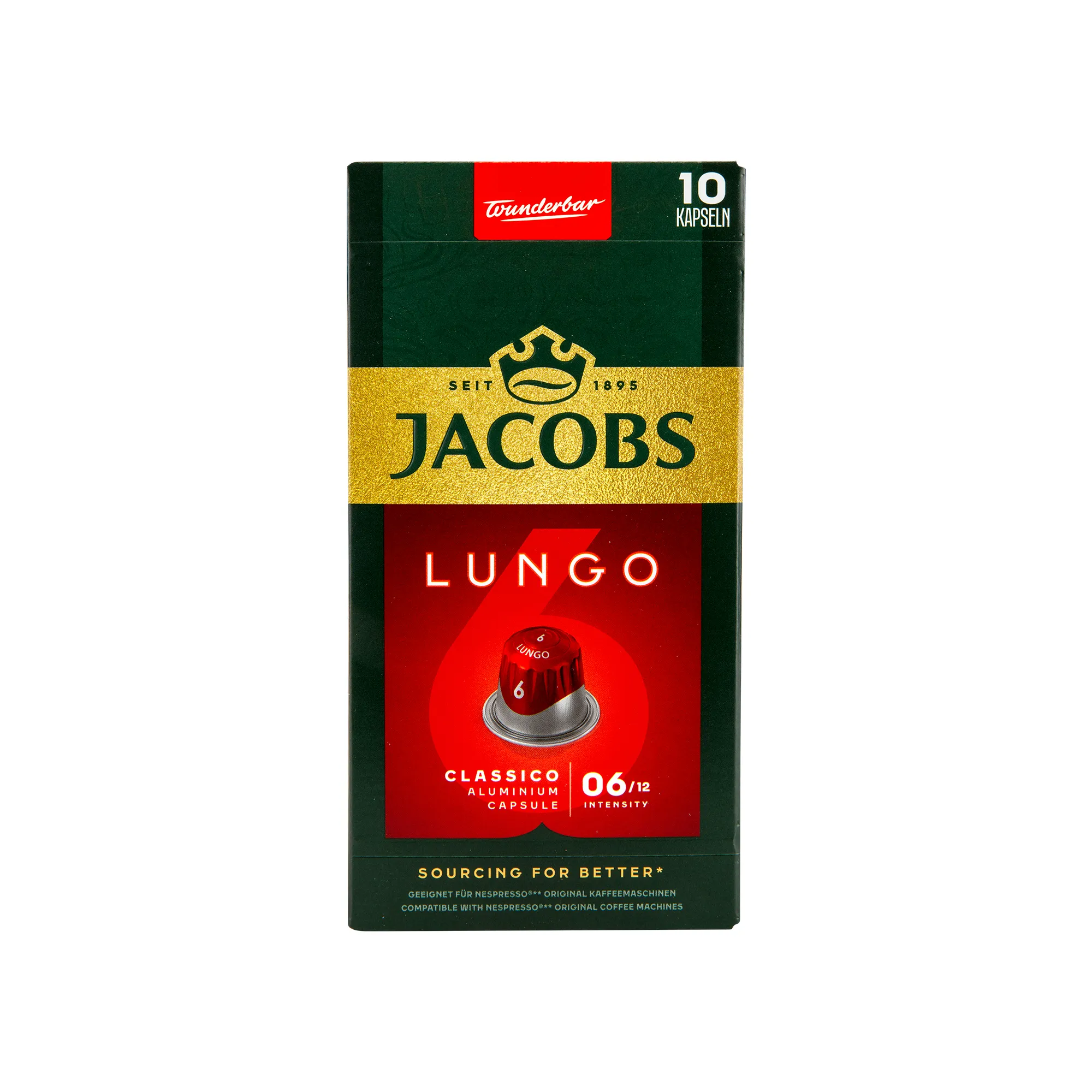Jacobs Kapsül Lungo Yoğunluk 6