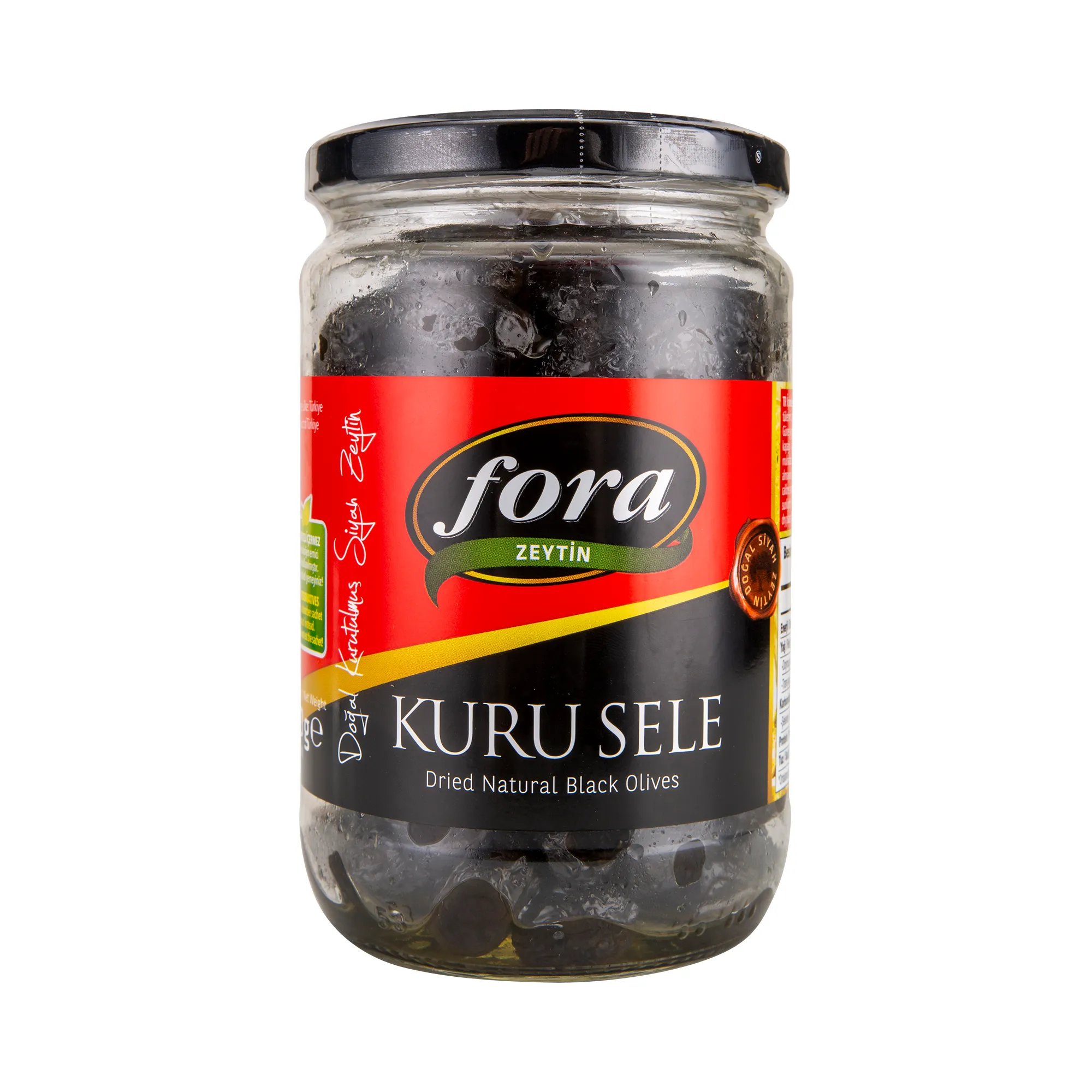 Fora Doğal Kuru Sele Siyah Zeytin (321-350)