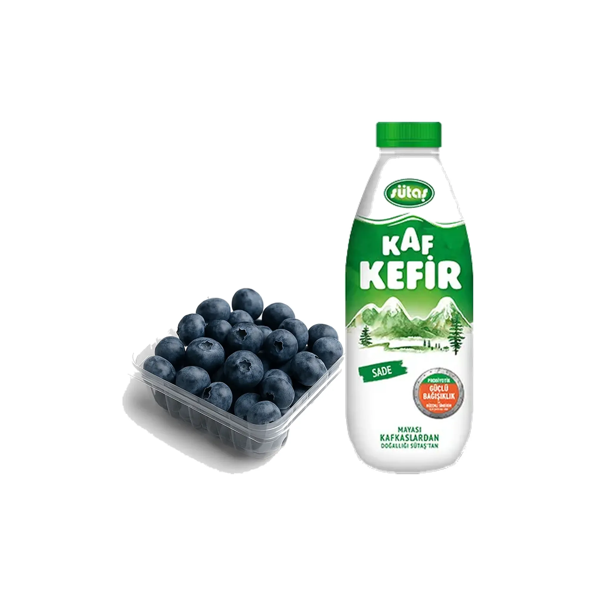 SBR Yaban Mersini (125 g) & Sütaş Sade Kaf Kefir (1L)