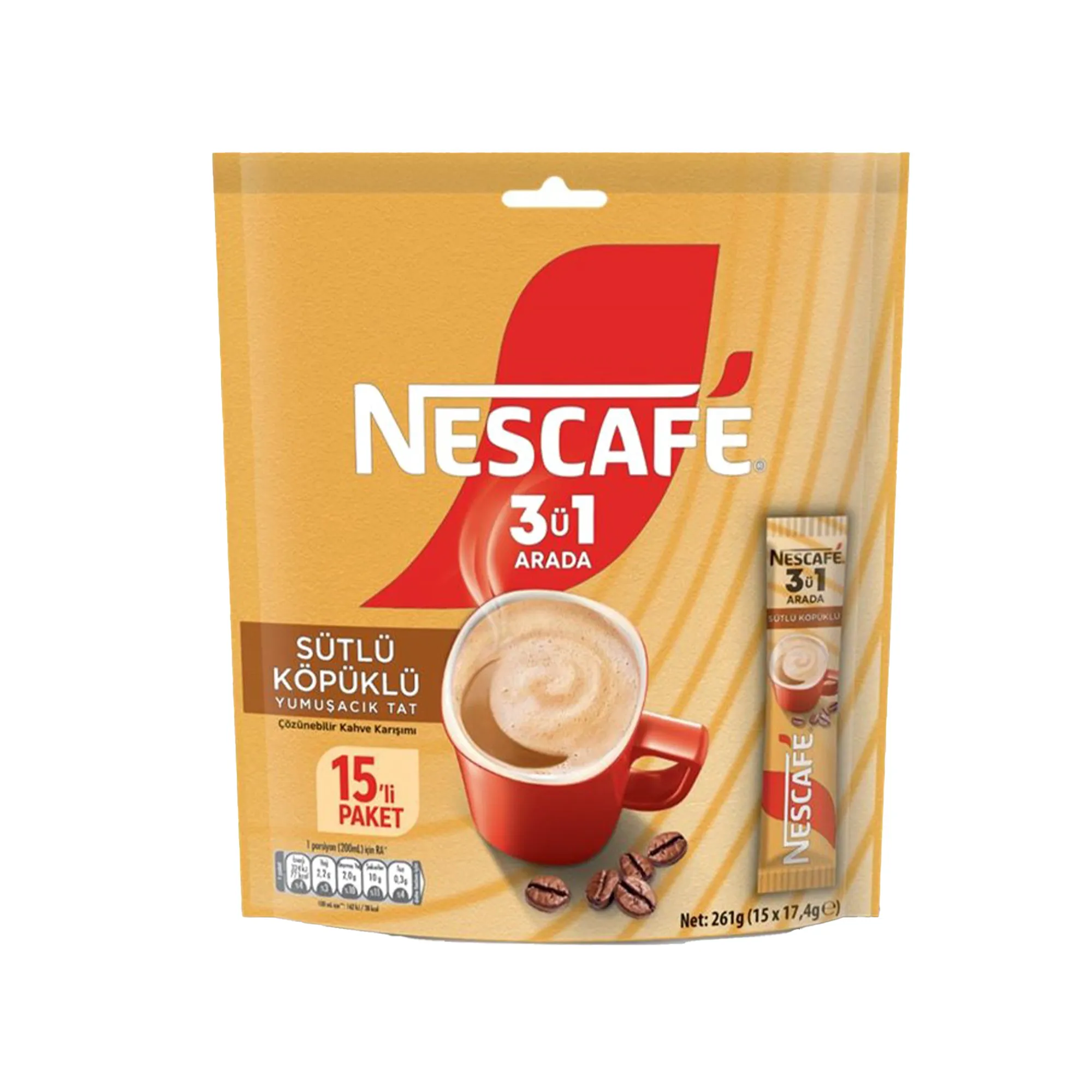 Nescafé 3ü1 Arada Sütlü