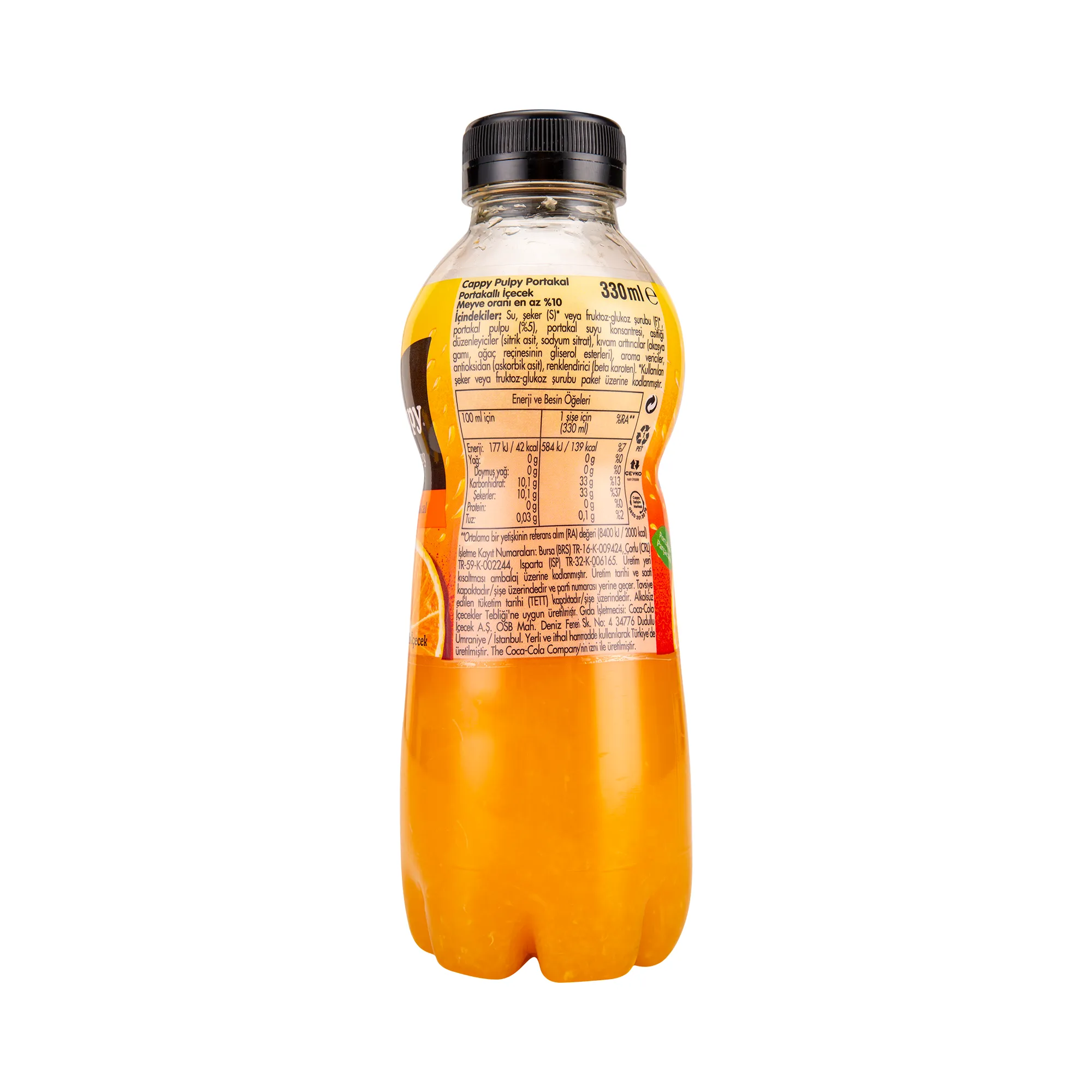 Cappy Pulpy Portakal