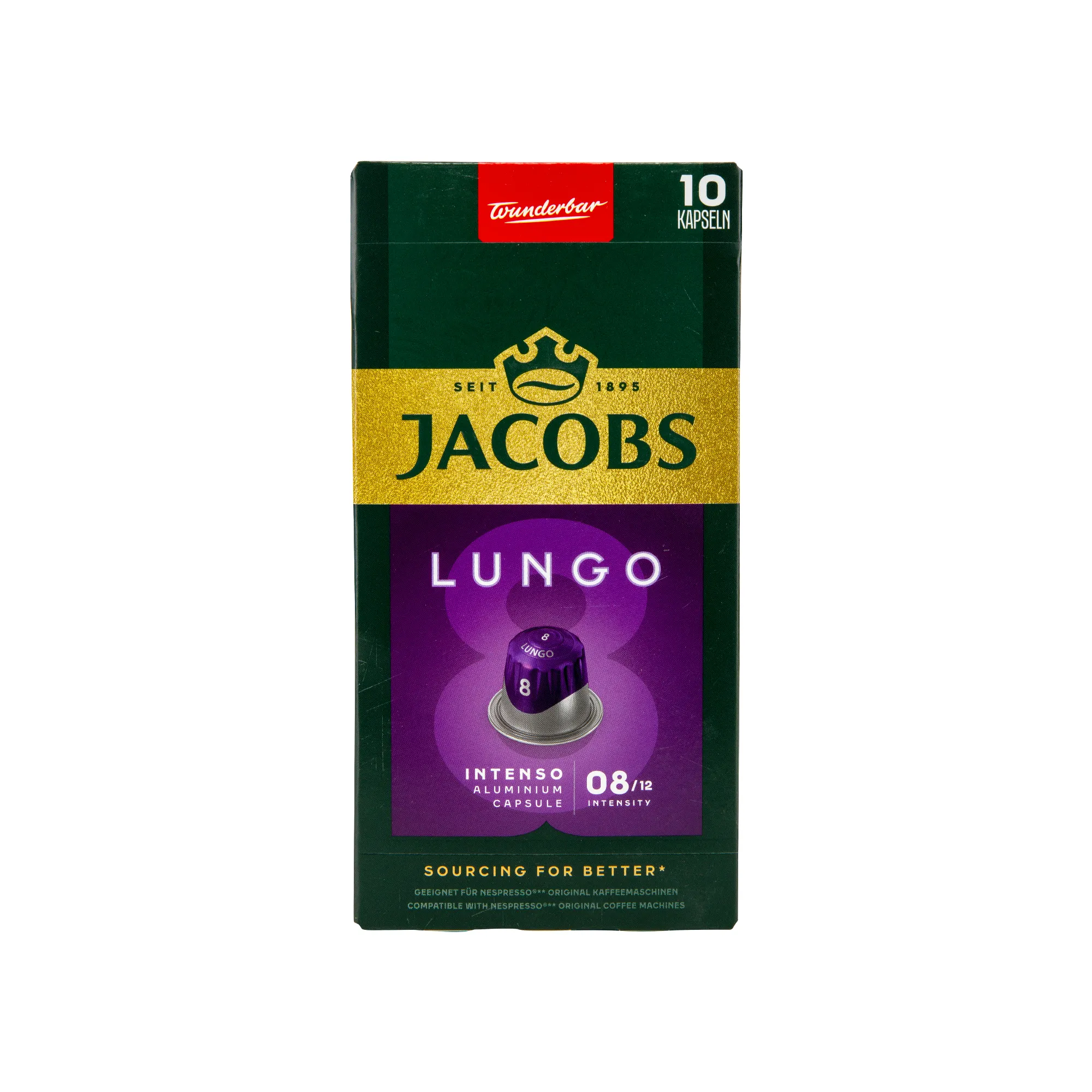 Jacobs Kapsül Lungo Yoğunluk 8
