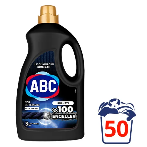 ABC SIVI DETERJAN SİYAHLARA ÖZEL 3L