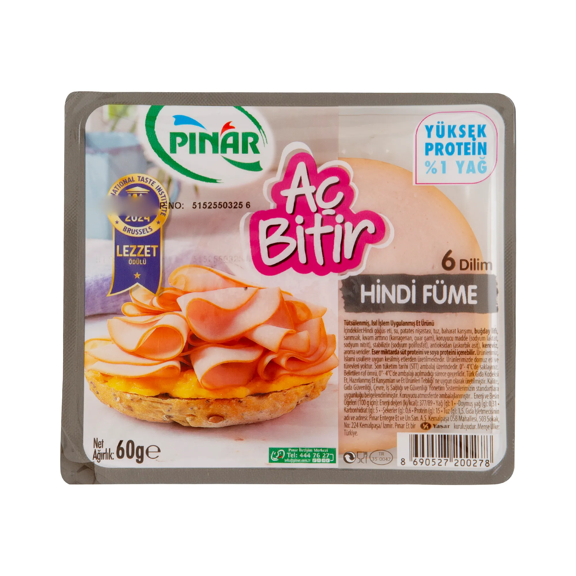 Pınar Aç Bitir Hindi Füme