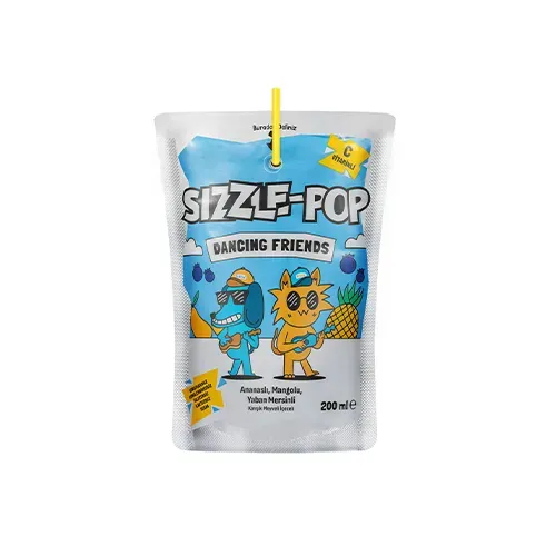 Sizzle-Pop Dancing Friends Ananas Mango Yaban Mersini