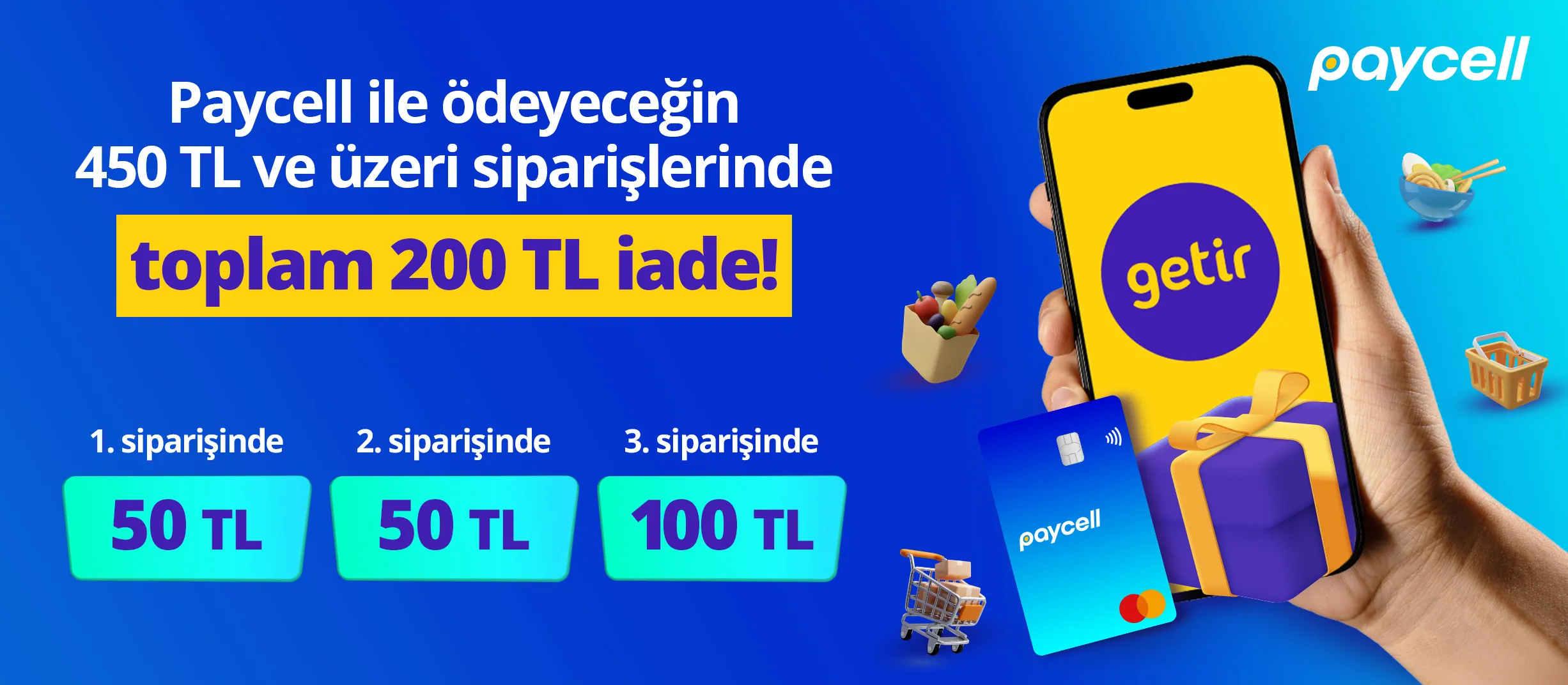 Paycell ile nakit iade fırsatı!